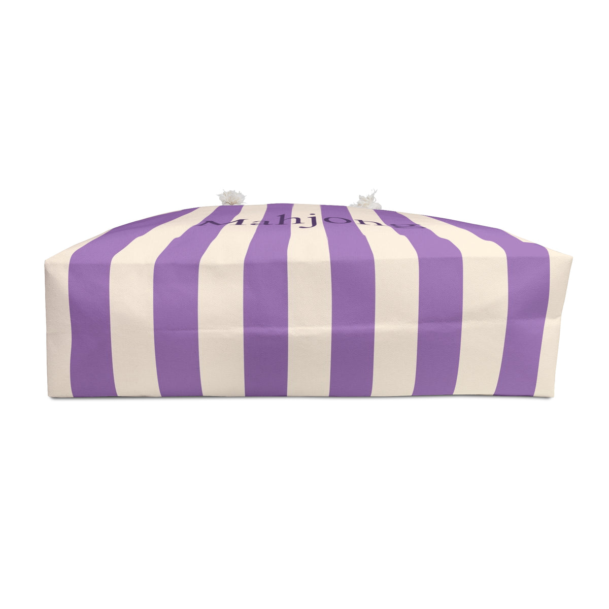 Purple Stripe Mahjong Weekender Bag