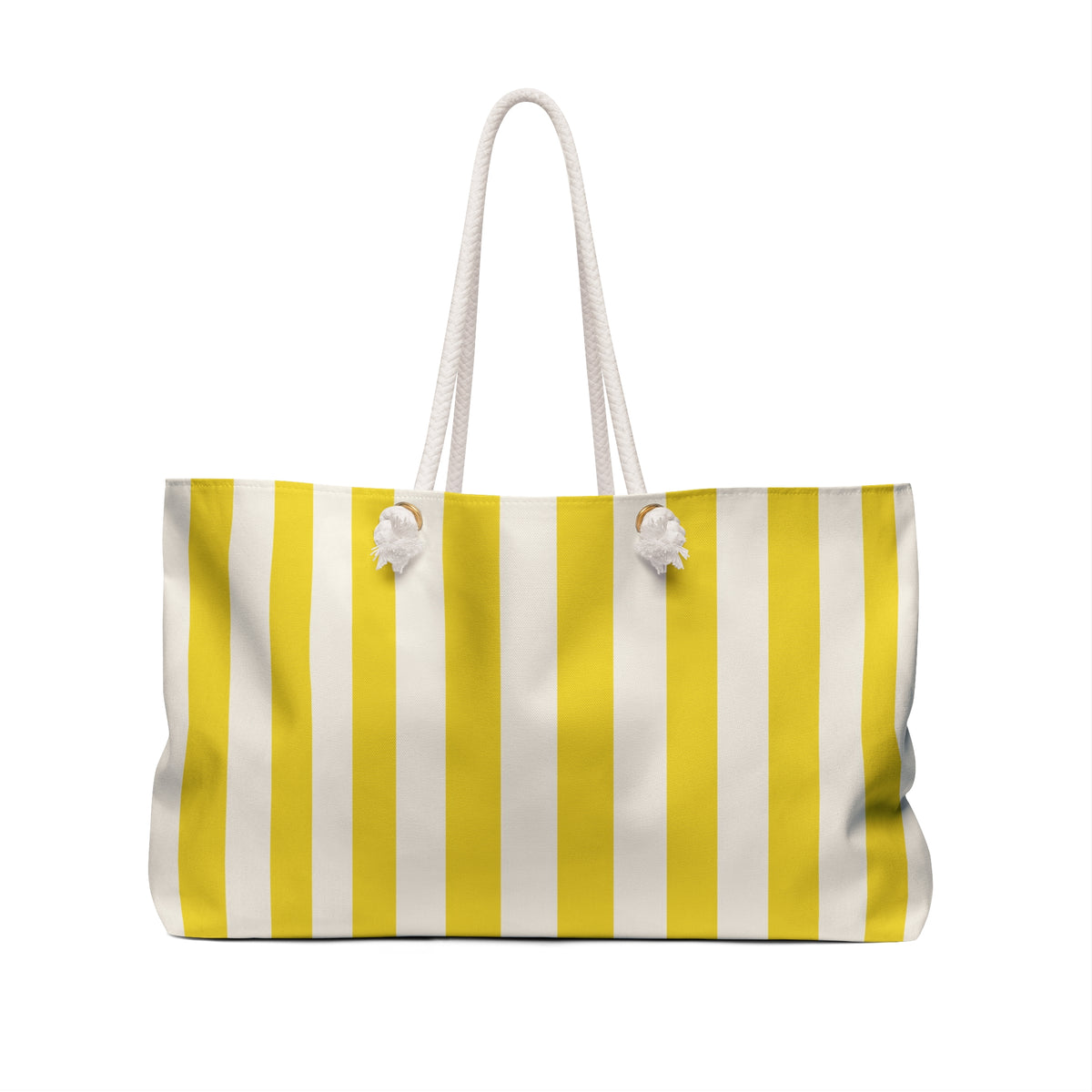 Yellow Stripe Mahjong Weekender Bag