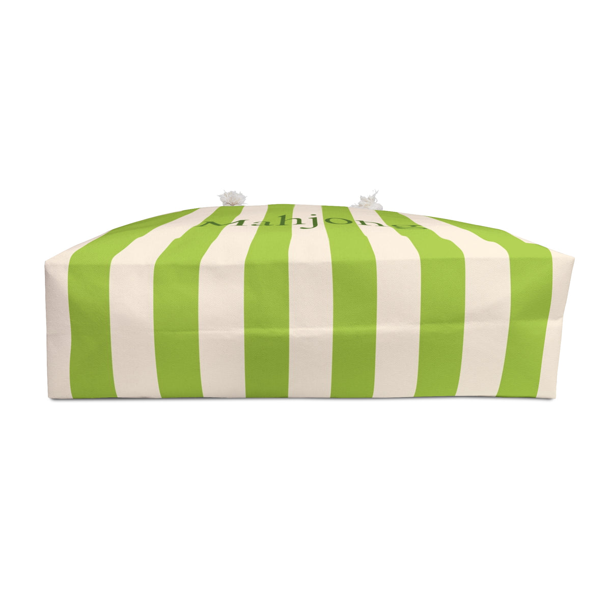Green Stripe Mahjong Weekender Bag