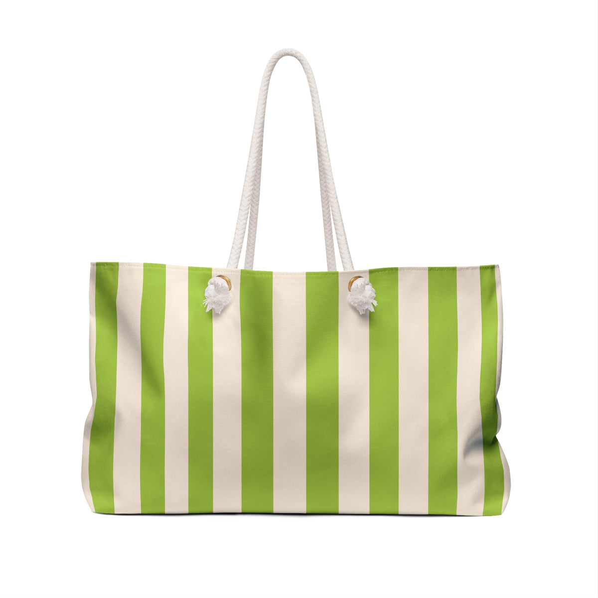 Green Stripe Mahjong Weekender Bag