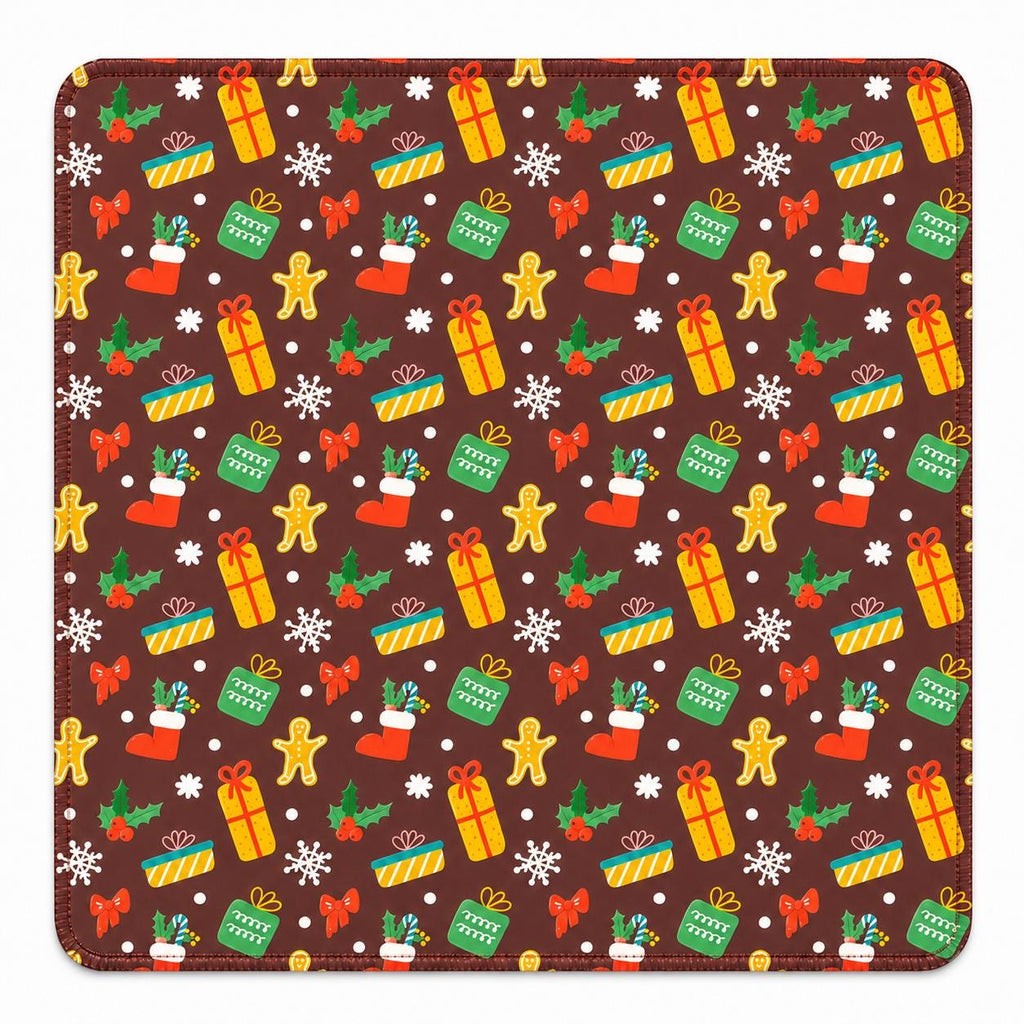Gingerbread Christmas Mahjong Mat