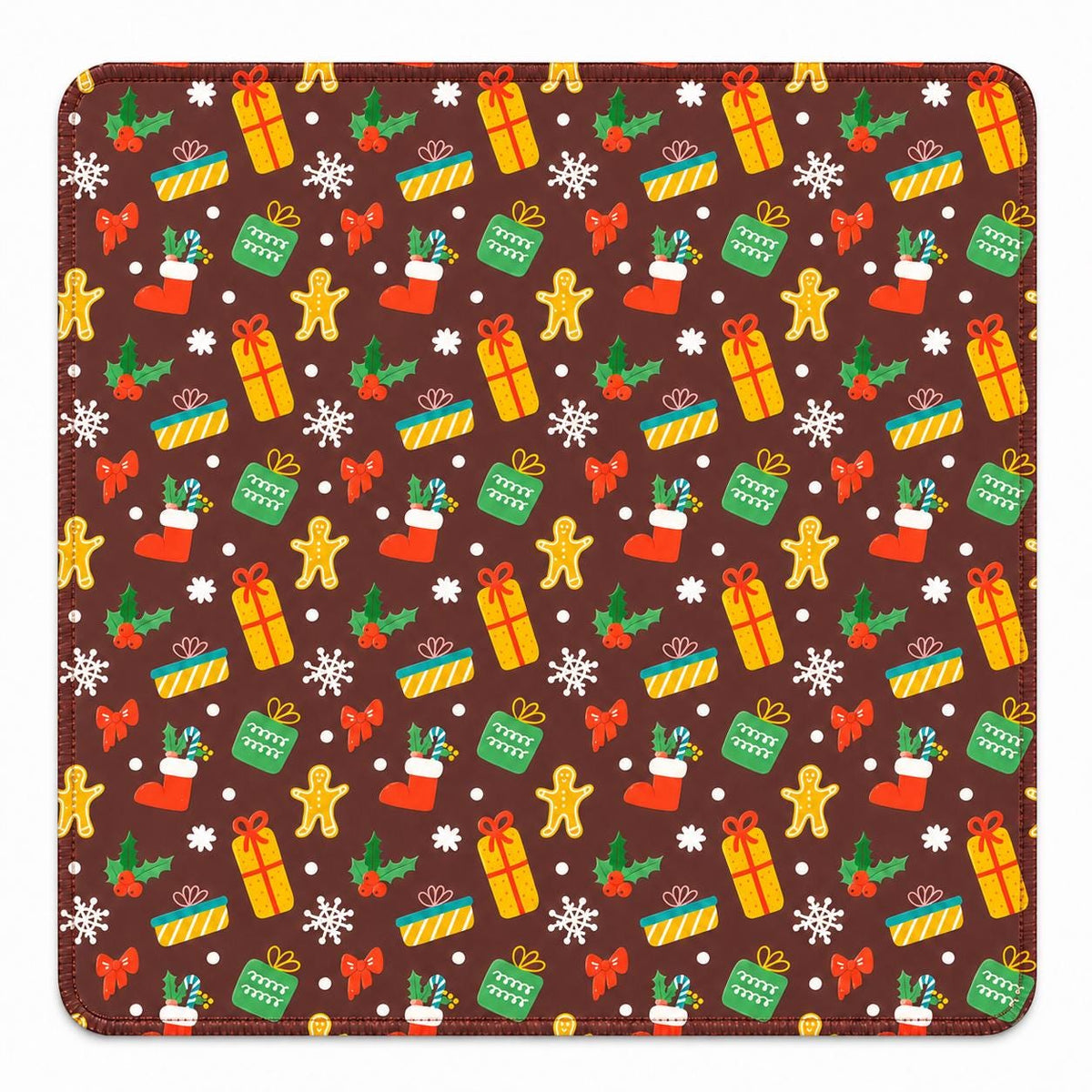 Gingerbread Christmas Mahjong Mat