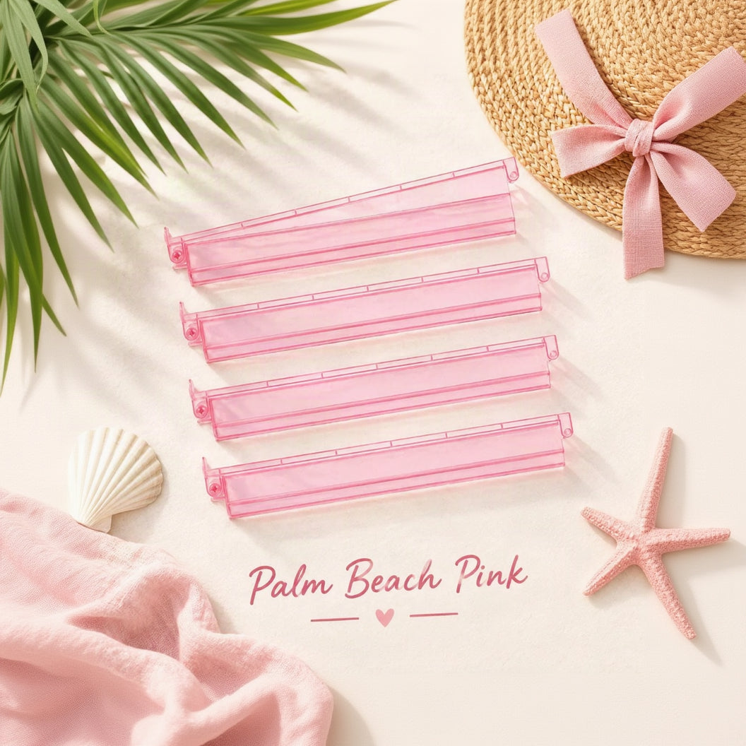 Palm Beach pink mahjong racks, set of 4